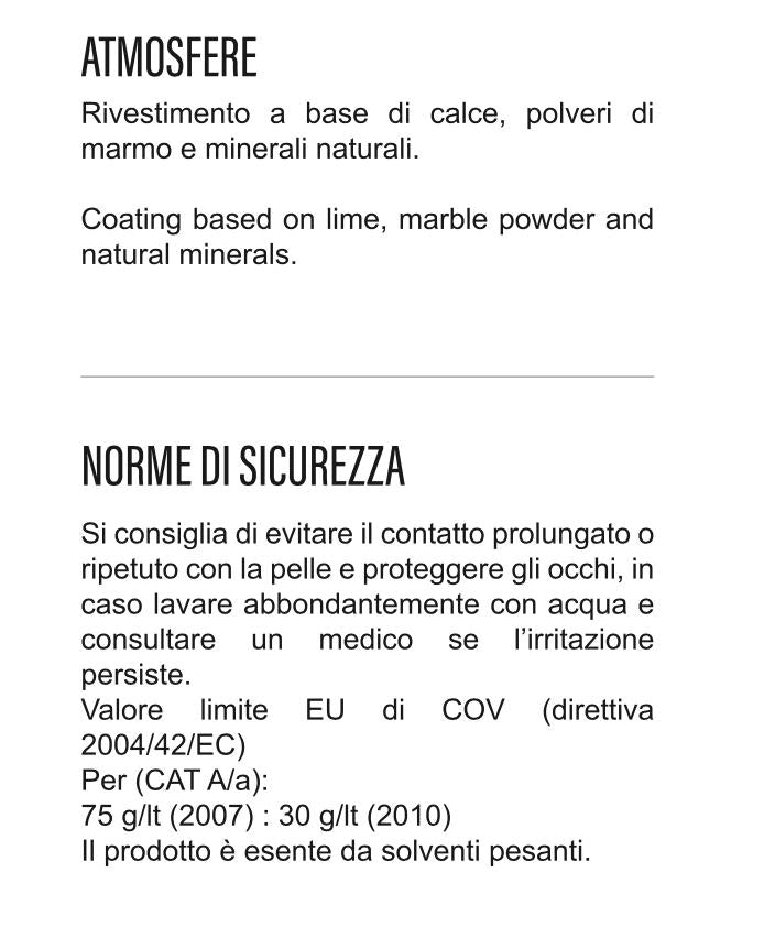 Atmosfere Decoriamonoi | grassello di calce e polveri di marmo | decorazione di interni